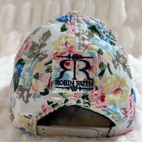 Robin Ruth Texas Floral Baseball Cap - Picture 8 of 11